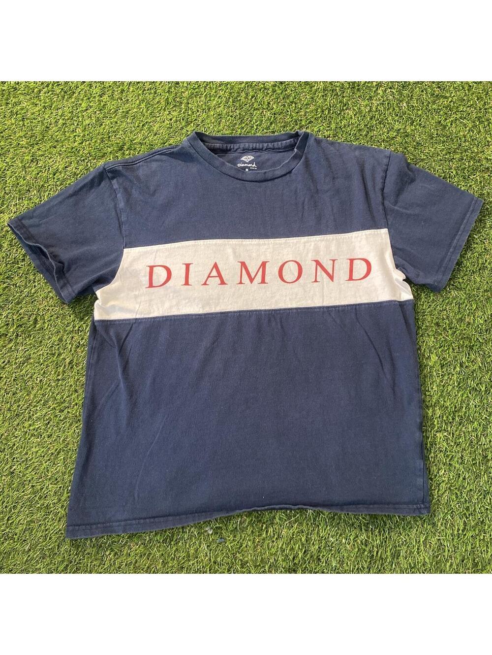 Vintage Y2K Diamond Supply Co. navy blue t-shirt